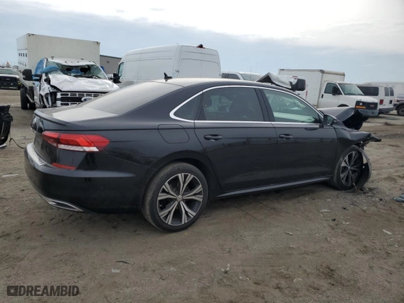 2022 Volkswagen Passat 2.0T SE with VIN 1VWSA7A39NC000413, listed as a Copart auction lot 47792405 with 51,677 mi miles and Salvage Title. Bid and sale history available at carsss.com. Image 3.