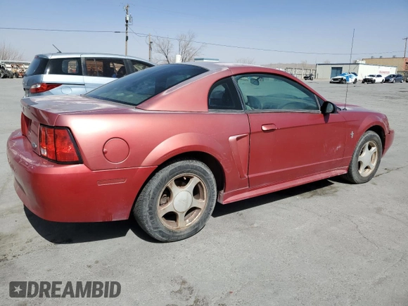 2002 Ford Mustang Standard with VIN 1FAFP404X2F127036, listed as a Copart auction lot 47139415 with 0 mi miles and Clean Title. Bid and sale history available at carsss.com. Image 3.
