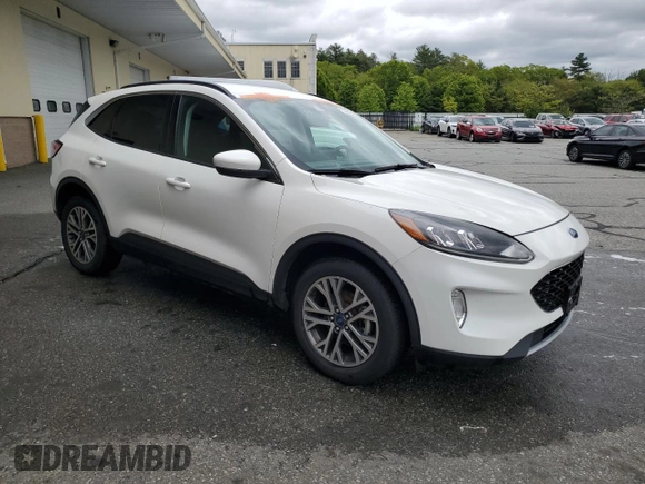 2021 Ford Escape SEL z VIN 1FMCU9H64MUA51011, wystawiony jako Copart lot #58241615 z przebiegiem 100 075 mil mil oraz Czysty tytuł • Clean title. Historia ofert i sprzedaży dostępna na DreamBid. Obrazek 4.