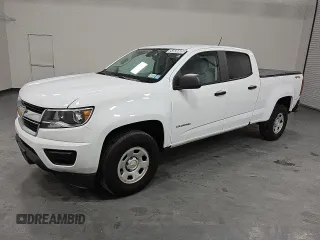 2019 Chevrolet Colorado 4WD Work Truck с VIN 1GCGTBEN4K1163821, выставлен на аукционе Copart как лот 54836605 с пробегом 70 502 миль миль и Чистый • Clean title. История ставок и продаж доступна на DreamBid. Изображение 1.