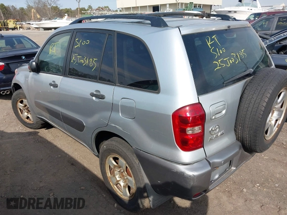 2005 Toyota RAV4 with VIN JTEHD20V656039576, listed as a IAAI auction lot 41905777 with 999,999 mi miles. Bid and sale history available at carsss.com. Image 3.