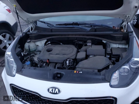2018 Kia Sportage LX with VIN KNDPMCAC2J7326808, listed as a Copart auction lot 84875434 with 64,208 mi miles and Salvage Title. Bid and sale history available at carsss.com. Image 11.