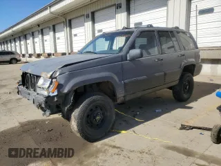 1997 Jeep Grand Cherokee Laredo with VIN 1J4GZ58S1VC528525, listed as a Copart auction lot 46170225 with 0 mi miles and Salvage Title. Bid and sale history available at carsss.com. Image 1.