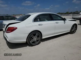 2017 Mercedes-Benz E-Class E 300 Luxury with VIN WDDZF4JB0HA214771, listed as a Copart auction lot 53294695 with 50,203 mi miles and Salvage Title. Bid and sale history available at carsss.com. Image 3.