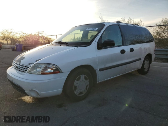 2002 Ford Windstar LX with VIN 2FMZA51492BB27040, listed as a Copart auction lot 49712345 with 86,157 mi miles and Salvage Title. Bid and sale history available at carsss.com. Image 1.