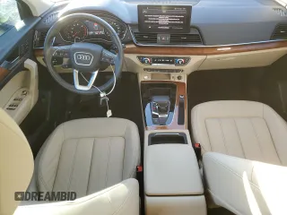 2022 Audi Q5 Premium with VIN WA1ABAFY4N2125090, listed as a Copart auction lot 81698654 with 20,388 mi miles and Salvage title. Bid and sale history available at DreamBid. Image 8.
