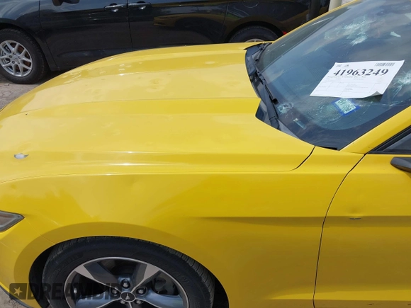 2016 Ford Mustang V6 with VIN 1FATP8EM6G5216232, listed as a IAAI auction lot 41963249 with 58,500 mi miles and . Bid and sale history available at DreamBid. Image 6.