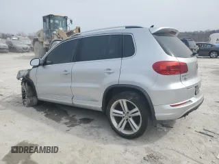 2016 Volkswagen Tiguan S with VIN WVGBV7AXXGW606617, listed as a Copart auction lot 48667505 with Not Provided miles and Salvage Title. Bid and sale history available at DreamBid. Image 2.