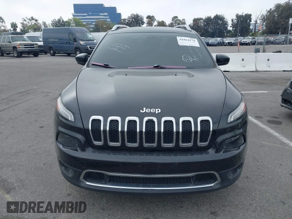2015 Jeep Cherokee Limited with VIN 1C4PJLDS1FW516723, listed as a IAAI auction lot 41864178 with 93,867 mi miles and . Bid and sale history available at DreamBid. Image 11.