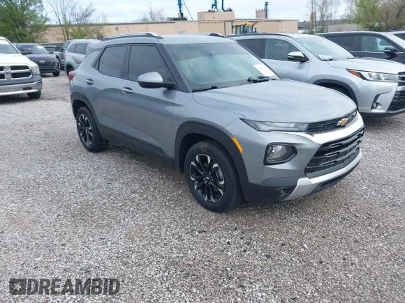 2023 Chevrolet TrailBlazer LT with VIN KL79MPSL2PB068064, listed as a IAAI auction lot 41912209 with 22,859 mi miles. Bid and sale history available at carsss.com. Image 1.