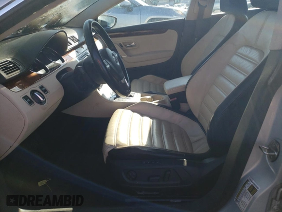2010 Volkswagen CC with VIN WVWGU9AN9AE553770, listed as a Copart auction lot 45360625 with Not Provided miles and Salvage Title. Bid and sale history available at DreamBid. Image 7.