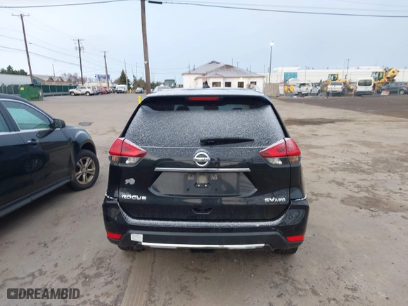 2017 Nissan Rogue SL with VIN JN8AT2MV3HW007874, listed as a IAAI auction lot 41879813 with 198,323 mi miles. Bid and sale history available at carsss.com. Image 16.