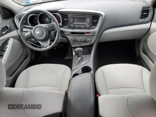 2015 Kia Optima LX with VIN KNAGM4A77F5597792, listed as a Copart auction lot 41701215 with 66,135 mi miles and Salvage Title. Bid and sale history available at carsss.com. Image 8.