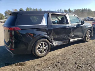 2023 Kia Carnival LX with VIN KNDNB4H32P6237635, listed as a Copart auction lot 76729874 with 26,412 mi miles and Salvage Title. Bid and sale history available at carsss.com. Image 3.