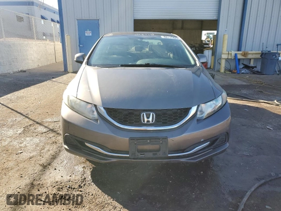 2013 Honda Civic LX z VIN 2HGFB2F55DH547318, wystawiony jako Copart lot #88117425 z przebiegiem 130 428 mil mil oraz Szkoda całkowita • Salvage title. Historia ofert i sprzedaży dostępna na DreamBid. Obrazek 5.