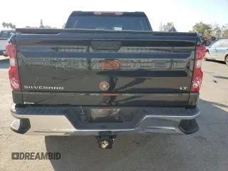 2022 Chevrolet Silverado 1500 LT with VIN 1GCPACEK7NZ512526, listed as a Copart auction lot 75569874 with 15,793 mi miles and Salvage Title. Bid and sale history available at carsss.com. Image 6.