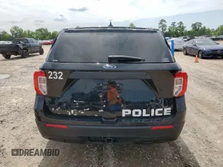 2024 Ford Explorer with VIN 1FM5K8AC9RGA77926, listed as a Copart auction lot 58482885 with 2,185 mi miles and Salvage title. Bid and sale history available at DreamBid. Image 6.