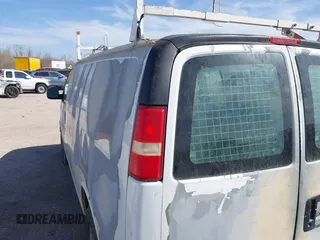 2005 GMC Savana Cargo Van with VIN 1GTGG25V351261702, listed as a IAAI auction lot 41753480 with 358,523 mi miles. Bid and sale history available at carsss.com. Image 15.