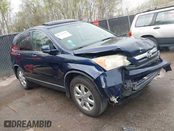 2008 Honda CR-V EX-L with VIN JHLRE487X8C036664, listed as a IAAI auction lot 41949100 with 175,620 mi miles. Bid and sale history available at carsss.com. Image 1.