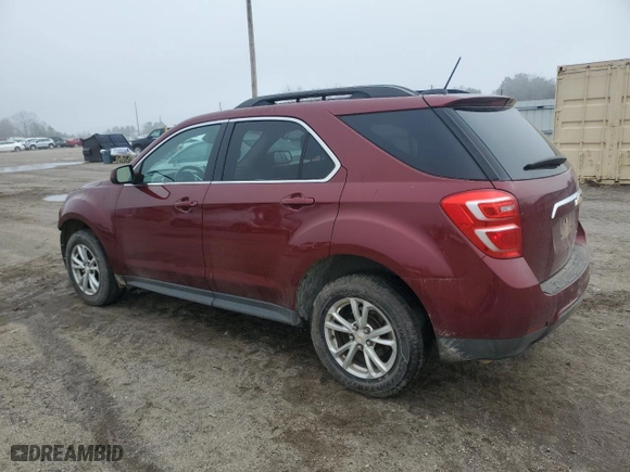 2016 Chevrolet Equinox LT with VIN 2GNALCEK0G1157024, listed as a Copart auction lot 89355405 with 162,958 mi miles and Salvage Title. Bid and sale history available at carsss.com. Image 2.