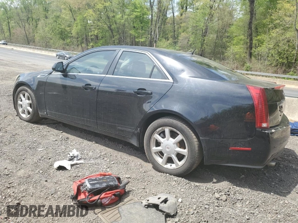 2008 Cadillac CTS RWD w/1SA with VIN 1G6DM577080127559, listed as a Copart auction lot 53621885 with 168,601 mi miles and Salvage Title. Bid and sale history available at carsss.com. Image 2.