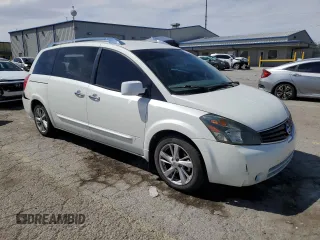 2007 Nissan Quest SL z VIN 5N1BV28U17N133503, wystawiony jako Copart lot #50760555 z przebiegiem 142 519 mil mil oraz Szkoda całkowita • Salvage title. Historia ofert i sprzedaży dostępna na DreamBid. Obrazek 4.