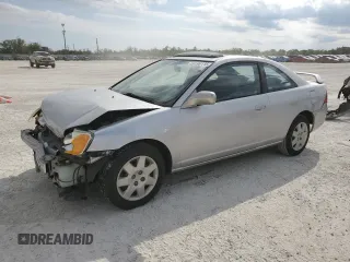 2001 Honda Civic EX with VIN 1HGEM22921L106985, listed as a Copart auction lot 49196115 with 150,748 mi miles and Salvage Title. Bid and sale history available at carsss.com. Image 1.