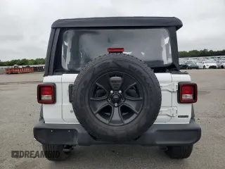 2018 Jeep Wrangler Sport z VIN 1C4GJXAG6JW168823, wystawiony jako Copart lot #64035115 z przebiegiem 90 387 mil mil oraz Szkoda całkowita • Salvage title. Historia ofert i sprzedaży dostępna na DreamBid. Obrazek 6.