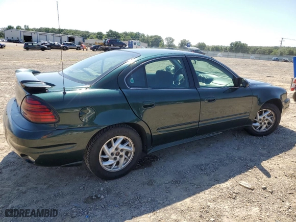 2003 Pontiac Grand Am SE with VIN 1G2NE52F03C211552, listed as a Copart auction lot 78733274 with 0 mi miles and Salvage Title. Bid and sale history available at carsss.com. Image 3.