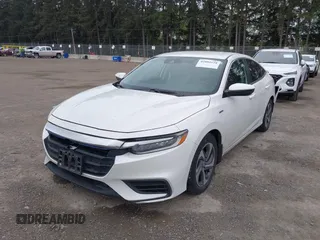 2019 Honda Insight LX with VIN 19XZE4F10KE010635, listed as a IAAI auction lot 42084158 with 105,606 mi miles and . Bid and sale history available at carsss.com. Image 2.