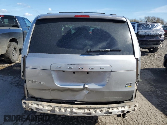 2017 Dodge Grand Caravan GT with VIN 2C4RDGEG0HR807338, listed as a Copart auction lot 47658835 with 95,332 mi miles and Salvage Title. Bid and sale history available at DreamBid. Image 6.