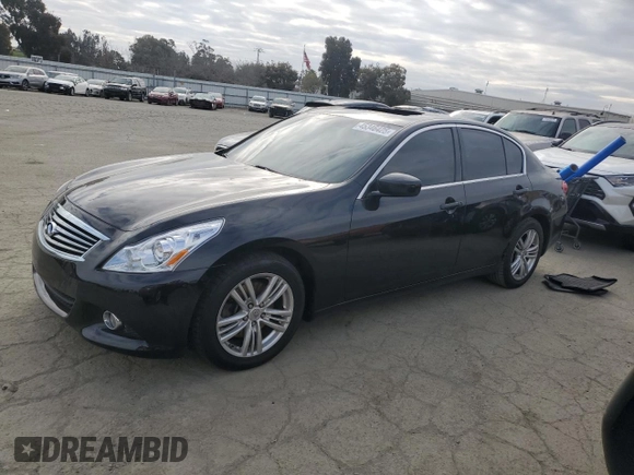 2011 Infiniti G37 Sedan Journey with VIN JN1CV6AP7BM300520, listed as a Copart auction lot 45346425 with 151,140 mi miles and Salvage Title. Bid and sale history available at carsss.com. Image 1.