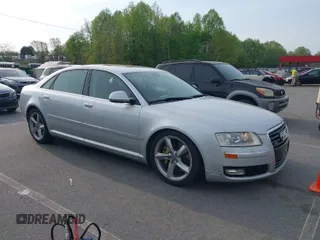 2008 Audi A8 L 4.2L with VIN WAUMV94E68N002117, listed as a IAAI auction lot 41992209 with 113,951 mi miles. Bid and sale history available at carsss.com. Image 1.