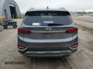 2019 Hyundai Santa Fe Ultimate with VIN 5NMS53AA1KH102042, listed as a Copart auction lot 85954374 with 23,077 mi miles and Salvage Title. Bid and sale history available at carsss.com. Image 6.