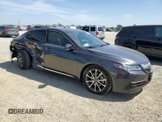 2016 Acura TLX Technology with VIN 19UUB2F55GA009812, listed as a Copart auction lot 53988675 with 60,578 mi miles and Salvage title. Bid and sale history available at DreamBid. Image 4.