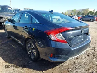 2016 Honda Civic Sedan EX-T with VIN 19XFC1F30GE025233, listed as a IAAI auction lot 41987604 with 129,311 mi miles. Bid and sale history available at carsss.com. Image 3.