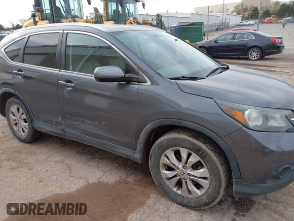 2012 Honda CR-V EX-L with VIN 2HKRM3H71CH510251, listed as a IAAI auction lot 41898899 with 125,017 mi miles and . Bid and sale history available at carsss.com. Image 6.