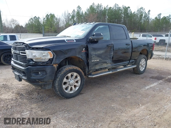 2021 Ram 2500 Big Horn with VIN 3C6UR5DL7MG695398, listed as a IAAI auction lot 41600978 with 48,792 mi miles. Bid and sale history available at carsss.com. Image 19.