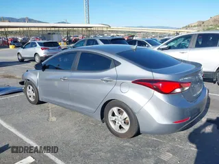 2015 Hyundai Elantra SE with VIN 5NPDH4AE7FH636230, listed as a IAAI auction lot 42243538 with 104,634 mi miles and . Bid and sale history available at DreamBid. Image 3.