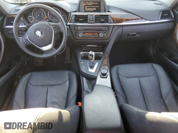 2015 BMW 3 Series 328i xDrive with VIN WBA3B3C52FF547256, listed as a Copart auction lot 49989155 with 90,285 mi miles and Salvage Title. Bid and sale history available at carsss.com. Image 8.