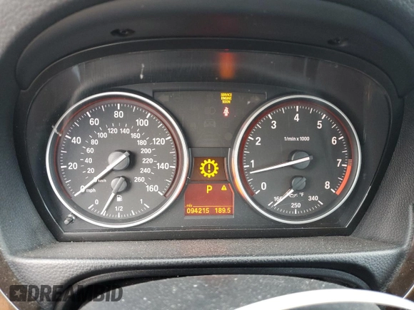 2011 BMW 3 Series 335i xDrive with VIN WBAPL5C57BA920132, listed as a Copart auction lot 61414035 with 94,215 mi miles and Clean title. Bid and sale history available at DreamBid. Image 9.