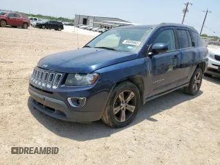 2017 Jeep Compass High Altitude with VIN 1C4NJCEA2HD119436, listed as a Copart auction lot 58009465 with 92,553 mi miles and Salvage title. Bid and sale history available at DreamBid. Image 1.