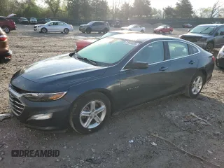 2020 Chevrolet Malibu LS with VIN 1G1ZB5ST5LF133241, listed as a Copart auction lot 51934895 with 63,355 mi miles and Salvage Title. Bid and sale history available at DreamBid. Image 1.