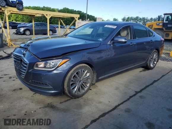 2015 Hyundai Genesis 3.8L with VIN KMHGN4JEXFU086299, listed as a Copart auction lot 54777294 with 78,548 mi miles and Salvage Title. Bid and sale history available at carsss.com. Image 1.