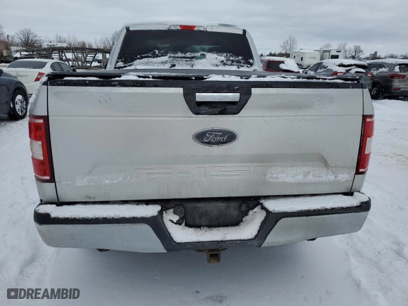 2018 Ford F-150 XL with VIN 1FTEX1EB4JFA11406, listed as a Copart auction lot 46036555 with 149,494 mi miles and Clean Title. Bid and sale history available at carsss.com. Image 6.