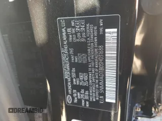2025 Genesis GV70 2.5T with VIN 5NMMADTB0SH031688, listed as a Copart auction lot 89095825 with 535 mi miles and Salvage title. Bid and sale history available at DreamBid. Image 15.