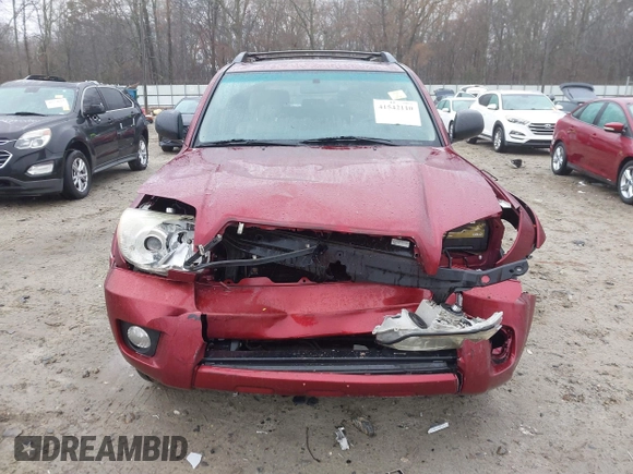 2008 Toyota 4Runner SR5 with VIN JTEZU14R78K004536, listed as a IAAI auction lot 41542110 with 219,297 mi miles. Bid and sale history available at carsss.com. Image 13.