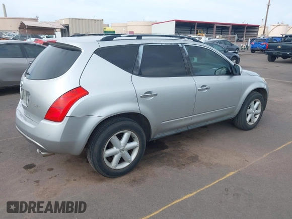 2005 Nissan Murano SL z VIN JN8AZ08T75W303682, wystawiony jako IAAI lot #42107611 z przebiegiem 161 340 mil mil oraz . Historia ofert i sprzedaży dostępna na DreamBid. Obrazek 4.
