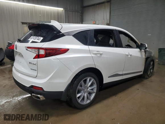 2023 Acura RDX with VIN 5J8TC2H32PL017259, listed as a Copart auction lot 82438744 with 0 mi miles and Salvage Title. Bid and sale history available at carsss.com. Image 3.
