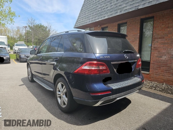 2014 Mercedes-Benz M 350 with VIN 4JGDA5HB0EA397093, listed as a Copart auction lot 56347225 with 93,908 mi miles and Clean Title. Bid and sale history available at DreamBid. Image 3.